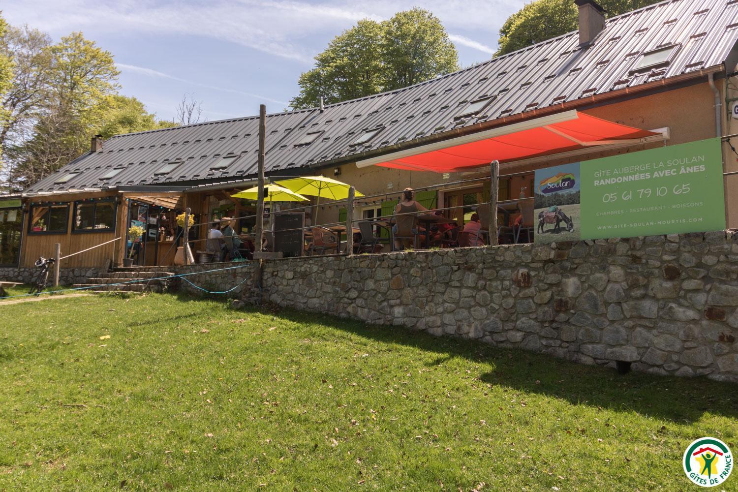 Auberge La Soulan Boutx Exteriör bild